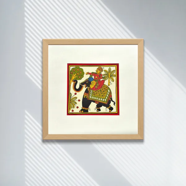 Phad_Painting_From_Rajasthan_Handpainted_Natural_Colors_Multicolour_5_5_X_5_5_Inch