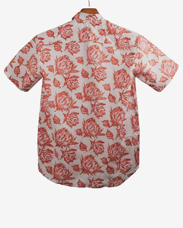 Hand_Blockprinted_Cotton_Half_Sleeve_Shirt_For_Men_Regular_Fit_White_Peach