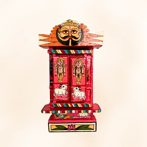 Rajasthani_Kaavad_Art_11_Inches_Ram_Krishna_Leela_Pink_Colour