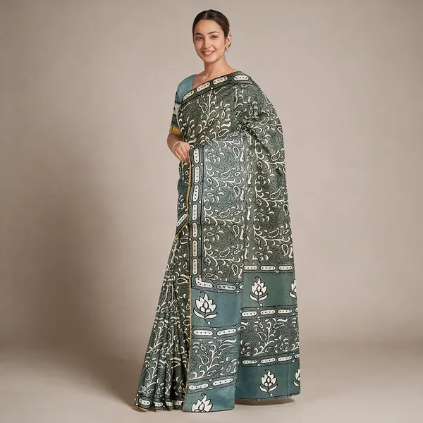 Hand_Blockprinted_Chanderi_Silk_Saree