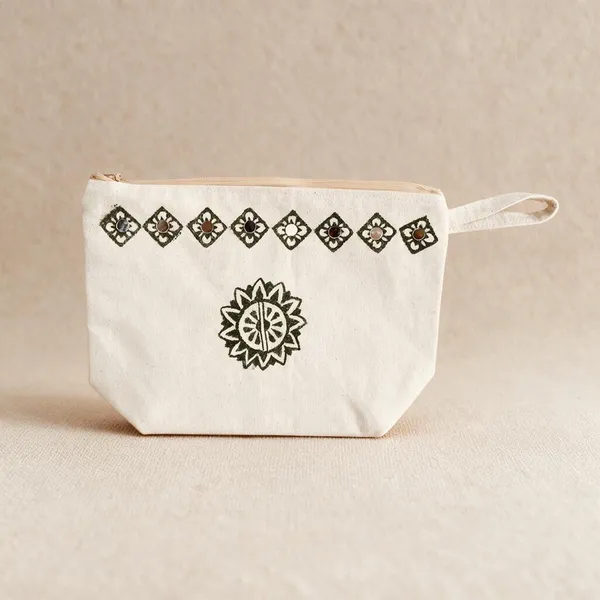 Handpainted_Cotton_Travel_Makeup_Pouch_With_Mirrorwork_On_Both_Sides