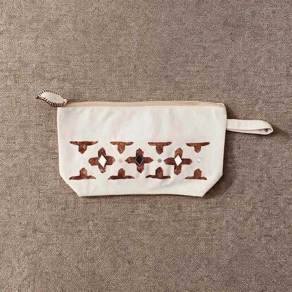 Handpainted_Cotton_Travel_Makeup_Pouch_Blockprint_With_Mirror_Work_On_Both_Sides