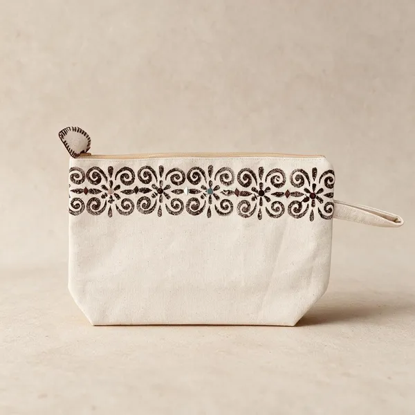 Handpainted_Cotton_Travel_Makeup_Pouch_Blockprint_With_Mirror_Work_On_Both_Sides