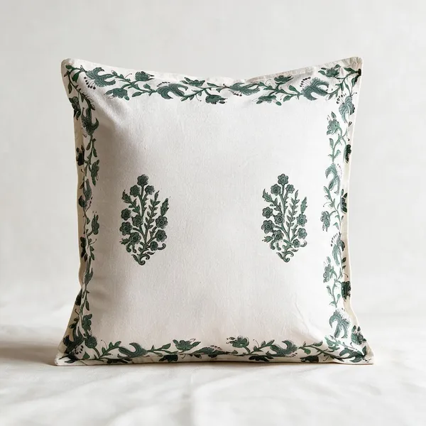 Hand_Blockprinted_Cushion_Cover_Blue_Green_Floral_Design_Set_Of_5
