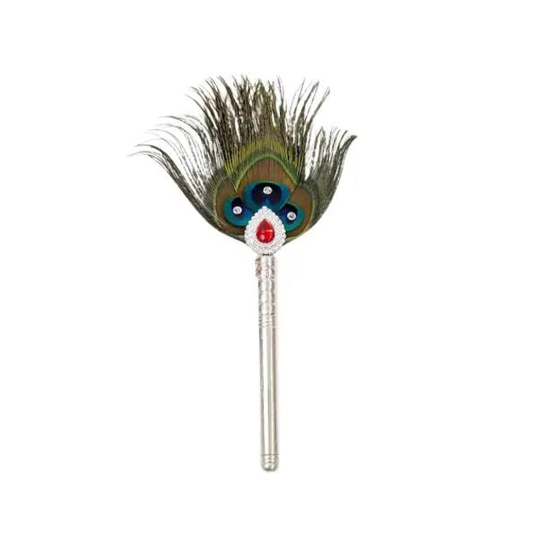 Handcrafted_Pure_Silver_Mor_Pankh_Peacock_Feather_1