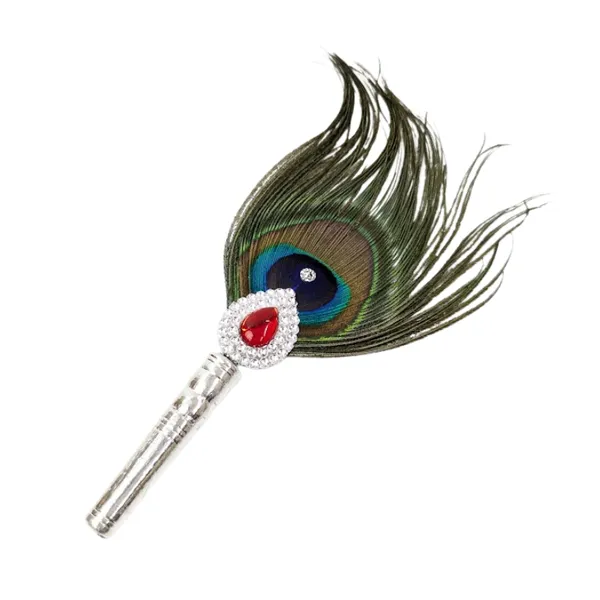 Handcrafted_Pure_Silver_Mor_Pankh_Peacock_Feather_1