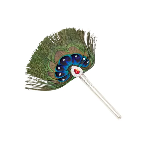 7_Par_Pure_Silver_Mor_Pankh_Peacock_Feather