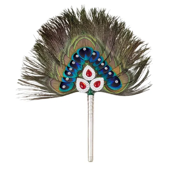 13_Par_Pure_Silver_Mor_Pankh_Peacock_Feather