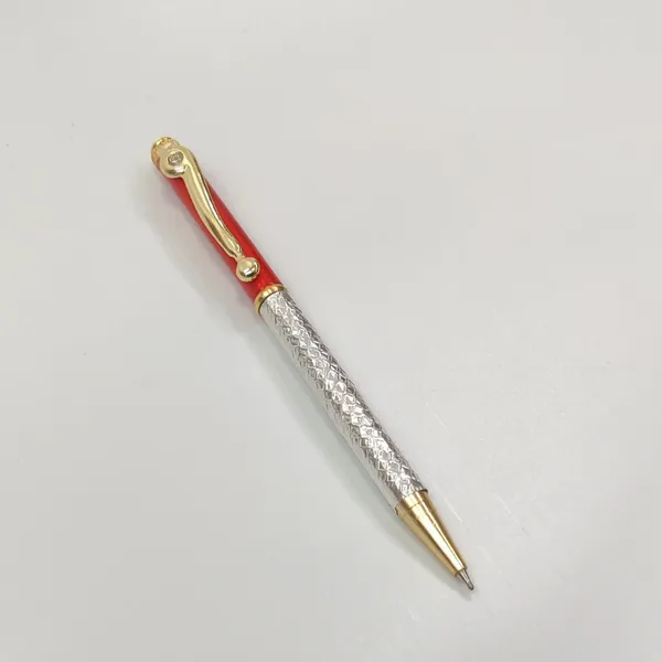 999_Pure_Silver_Ballpoint_Pen_Majestic_Red_Default_Title