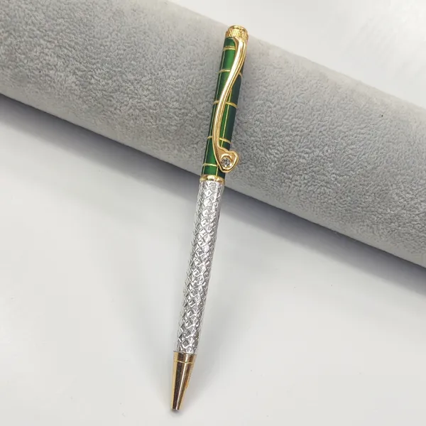 999_Pure_Silver_Regal_Ballpoint_Pen_Series_Green
