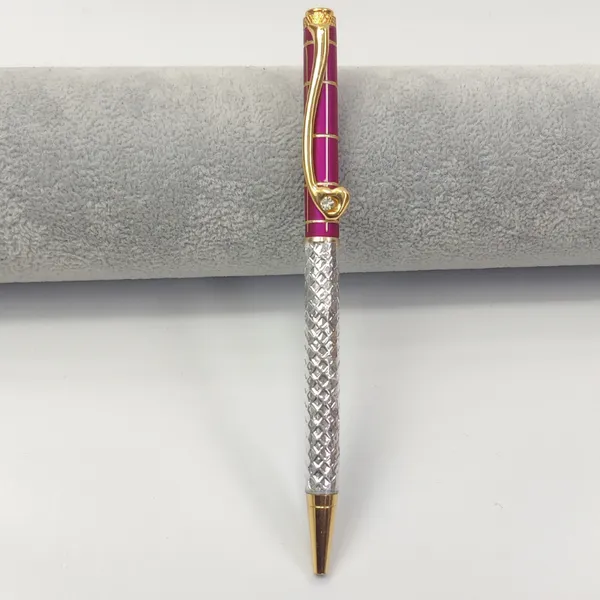 999_Pure_Silver_Regal_Ballpoint_Pen_Series_Magenta