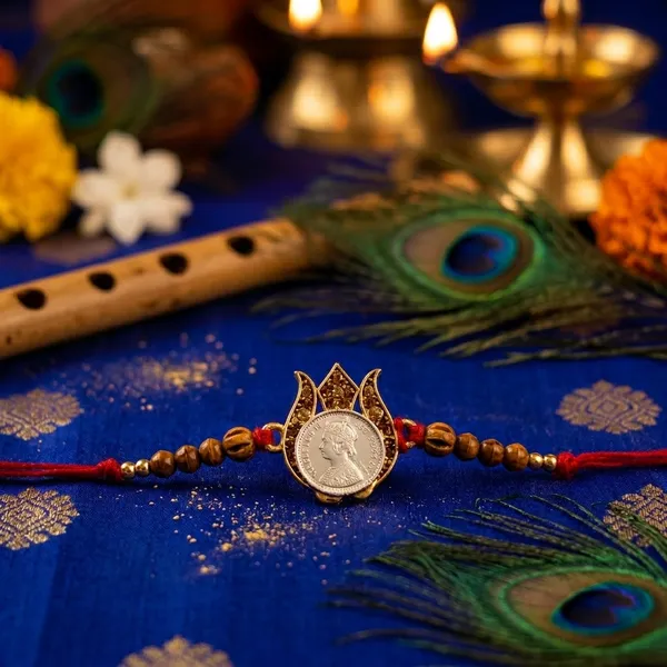 Tulsi_Silver_Coin_Rakhi_1gm_Default_Title