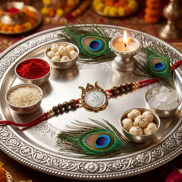Tulsi_Silver_Coin_Rakhi_1gm_Default_Title