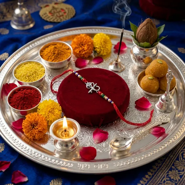 925_Silver_Krishna_Flute_Rakhi_For_Brother_Default_Title