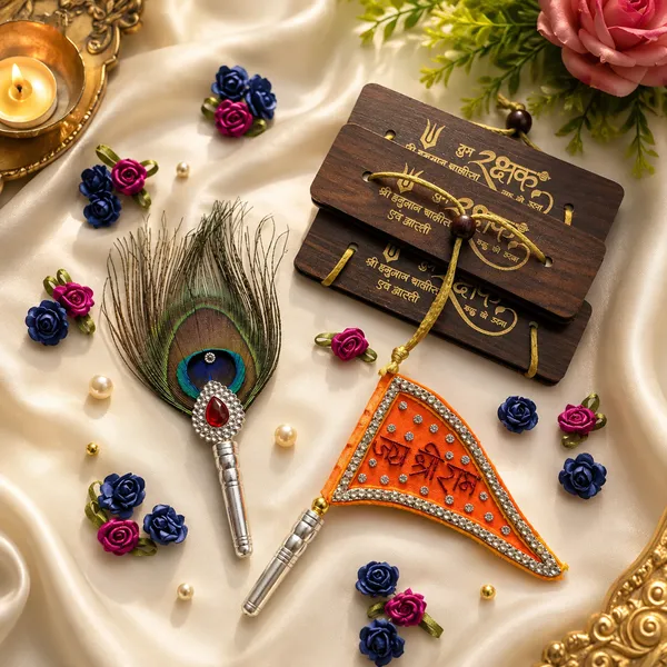 999_Silver_Ram_Bhakti_Combo_Hanuman_Chalisa_Dwaja_1_Par_Morpankh