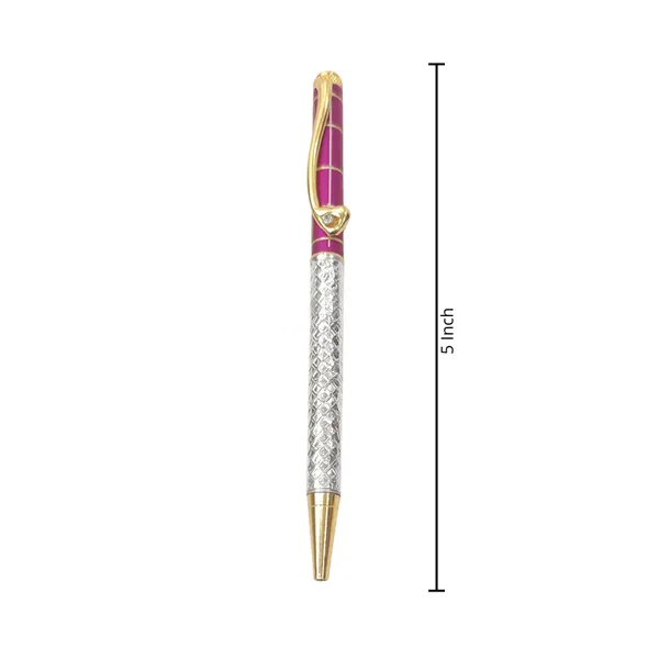 999_Pure_Silver_Regal_Ballpoint_Pen_Series_Bundle_Pack_Magenta