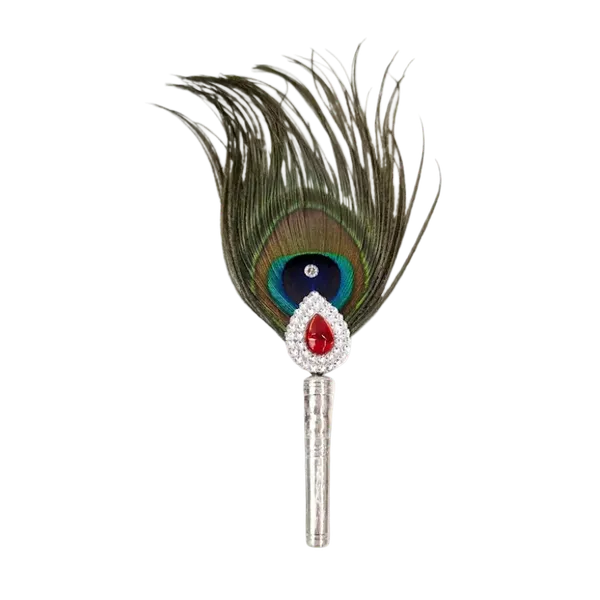 1_Par_Pure_Silver_Mor_Pankh_Peacock_Feather_Bundle_Pack