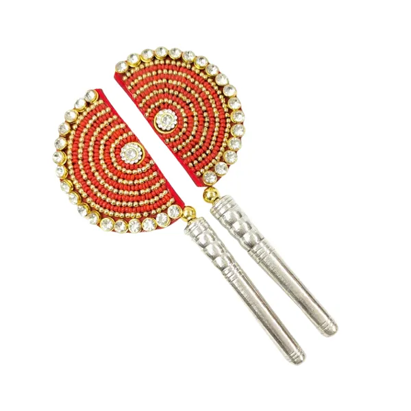 Handcrafted_Pure_Silver_Pankhi_For_Thakur_Ji_With_Pearl_Work_Bundle_Pack