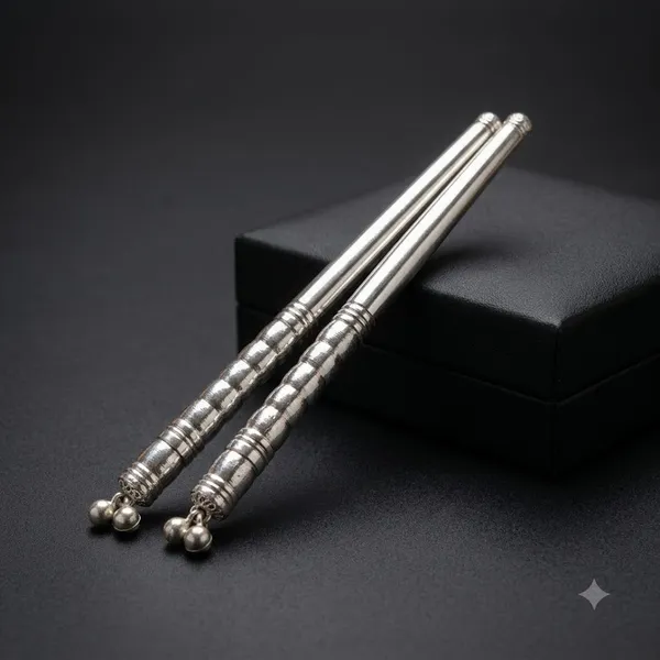 Pure_Silver_Ganesh_Pooja_Dandiya_Traditional_Silver_Sticks
