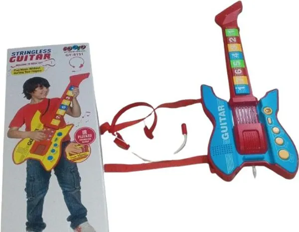 Anjal_artist_Kids_Stringless_Toy_Guitar_with_Microphone_|_Musical_Guitar_Toy_with_Colorful_(Multicolor)