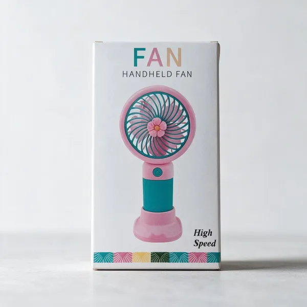 Pink_Blue_Usb_Rechargeable_Mini_Handheld_Portable_Fan