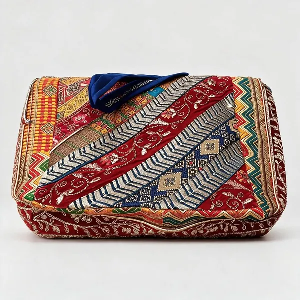 Multicolor_Cotton_Embroidered_Clutch_Bag_For_Women