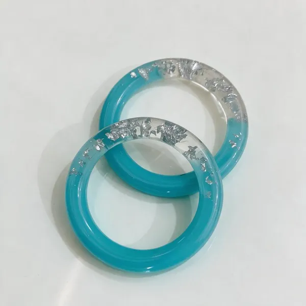 Turquoise_Resin_Glitter_Bangle_Set_For_Women