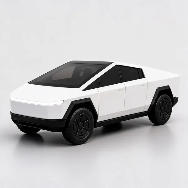 White_Plastic_1:18_Scale_Pickup_Truck_Toy_For_Kids