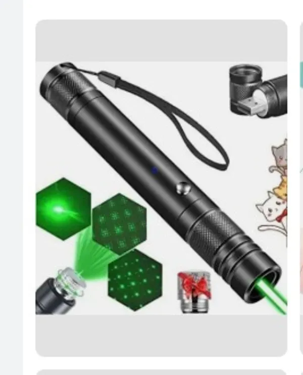 Black_Green_Laser_Pointer_With_Rechargeable_Battery_Kit