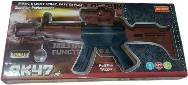 Anjal_artist_Military_Style_Toy_Rifle_with_Smoke_Effect,_LED_Lights,_Realistic_Sound,_Battery_Guns_&_Darts_(Black,_Brown)