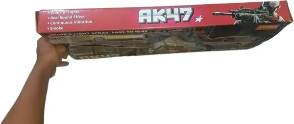 Anjal_artist_Military_Style_Toy_Rifle_with_Smoke_Effect,_LED_Lights,_Realistic_Sound,_Battery_Guns_&_Darts_(Black,_Brown)