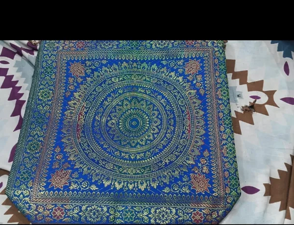 Blue_Brocade_Printed_Shoulder_Bag_for_Women