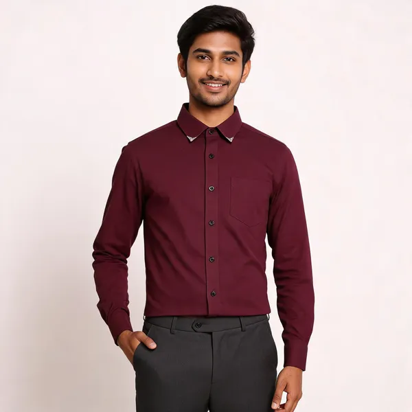 Maroon_Formal_Shirt_for_Men