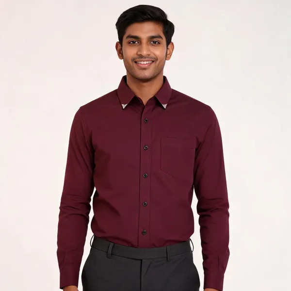 Maroon_Formal_Shirt_for_Men