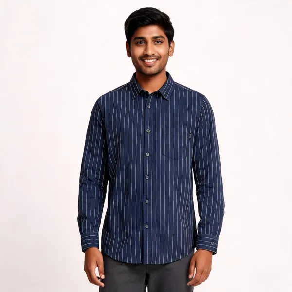 Navy_Striped_Shirt_for_Men