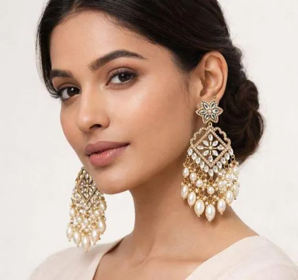 Gold-Tone_Pearl_Drop_Chandelier_Earrings_for_Women