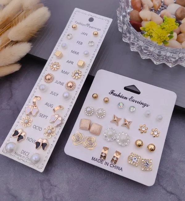 Gold_Tone_Assorted_Stud_Earrings_Set_for_Women