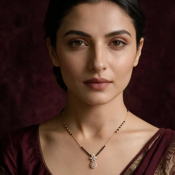 Gold_Tone_Floral_Pendant_Mangalsutra_Necklace_for_Women