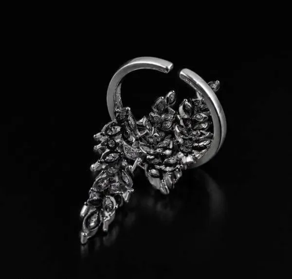 Silver_Tone_Crystal_Double_Finger_Ring_for_Women