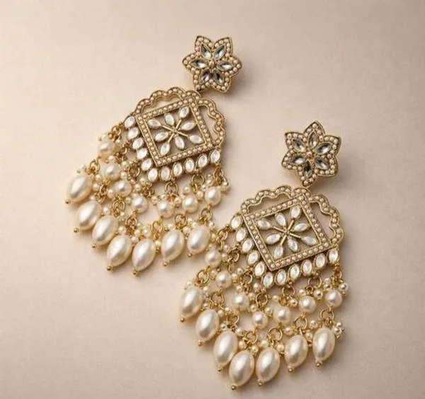 Gold-Tone_Pearl_Drop_Chandelier_Earrings_for_Women