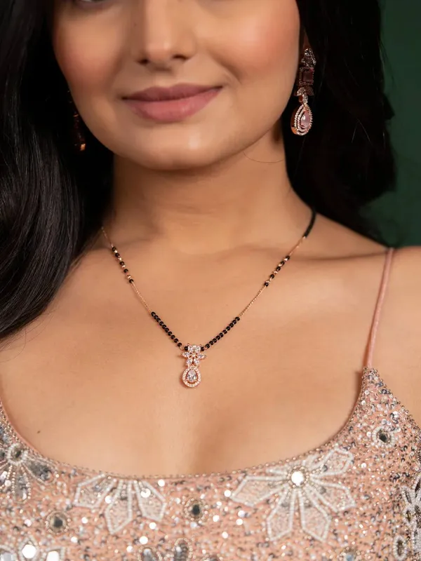 Gold_Tone_Floral_Pendan_And_Black_Beaded_Mangalsutra_Necklace_for_Women_Pack_Of_2