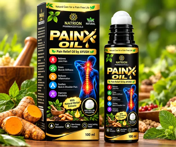 PAINX_Oil_–_Ayurvedic_Pain_Relief_Oil_|_Herbal_Roll-On_for_Joint_&_Muscle_Pain_|_100_ml