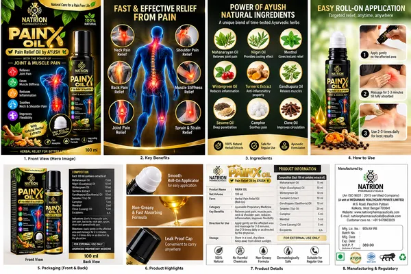 PAINX_Oil_–_Ayurvedic_Pain_Relief_Oil_|_Herbal_Roll-On_for_Joint_&_Muscle_Pain_|_100_ml