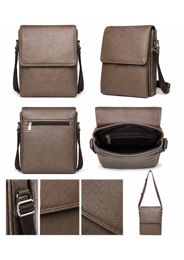 Brown_Textured_Crossbody_Sling_Bag_for_Men