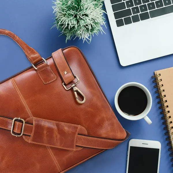 Brown_Leather-Look_Structured_Briefcase_for_Men