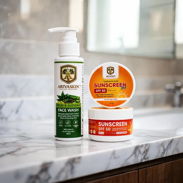Neem_Aloe_Vera_Face_Wash_And_Spf_50_Sunscreen