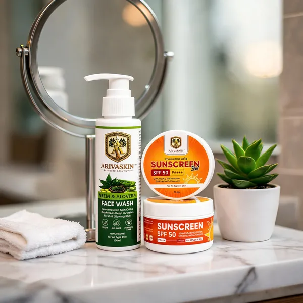 Neem_Aloe_Vera_Face_Wash_And_Spf_50_Sunscreen