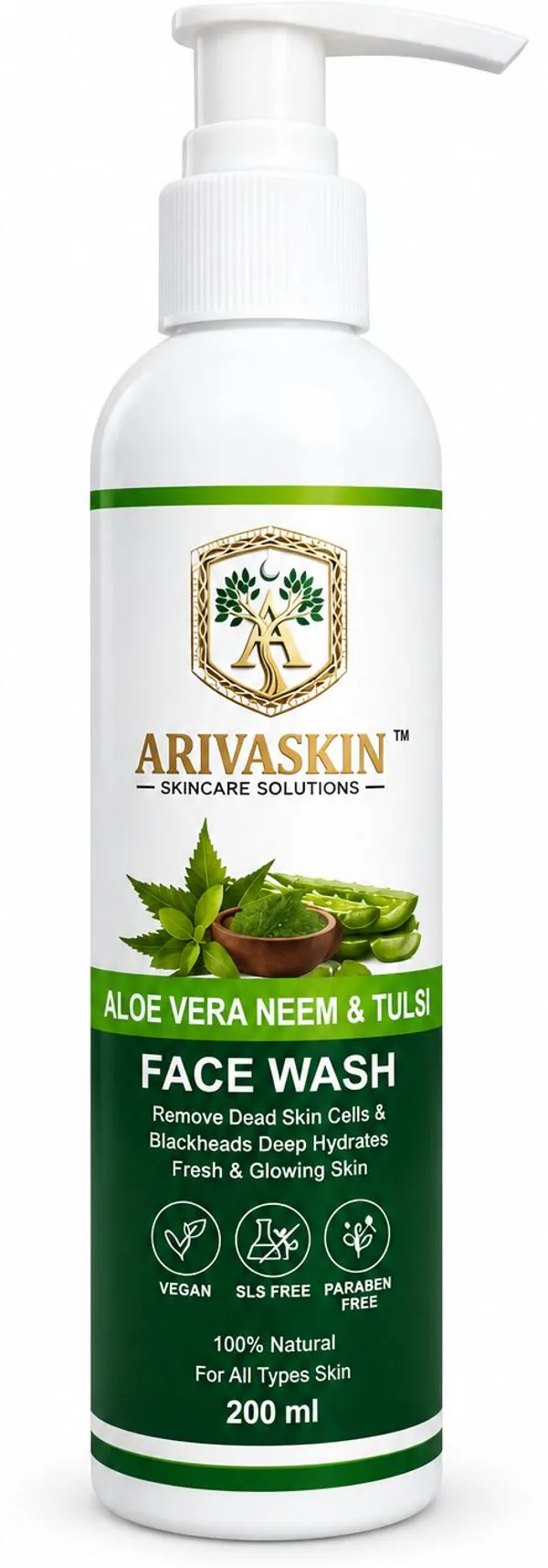 arivaskin_Aloe_Vera_Neem_&_Tulsi_200_ml_Face_Wash_(200_ml)