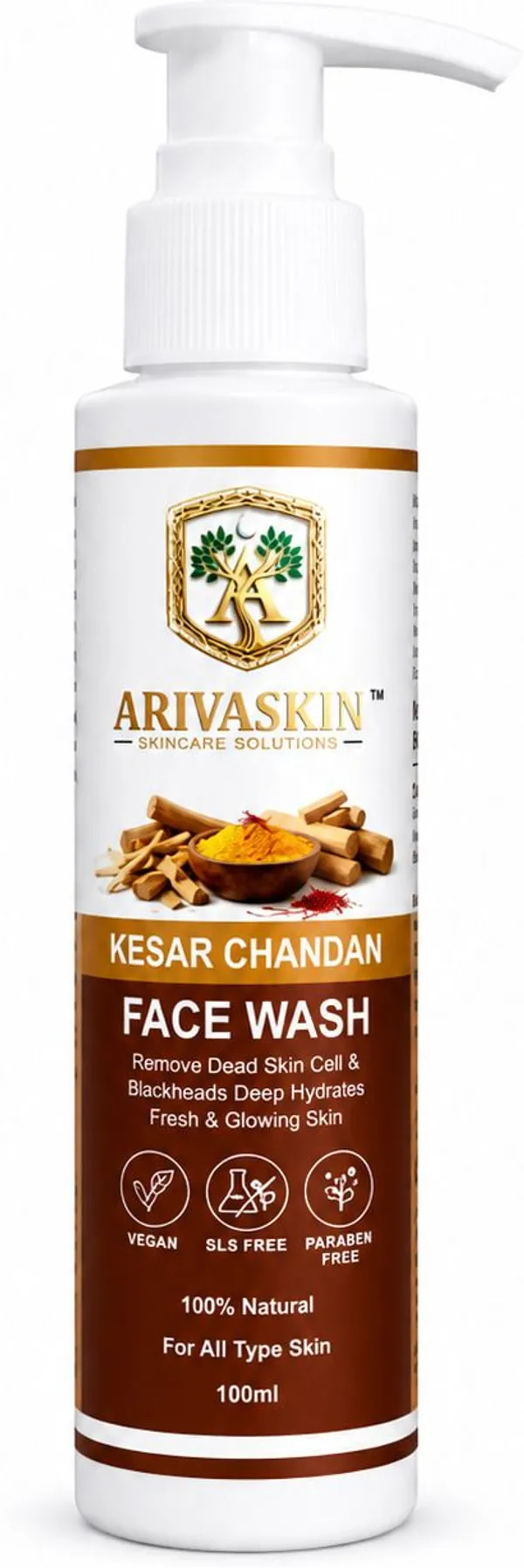 arivaskin_ARIVASKIN_Kesar_Chandan_Deep_Cleansing_&_Hydrating_Face_Wash_(100_ml)