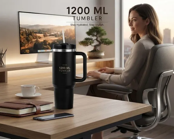 Tumbler_With_Handle_And_Lid_Straw_200_Ml_100_Leakproof_Travel_Mug_Water_Cup_For_Gym_Office_Outdoor_Use_Black